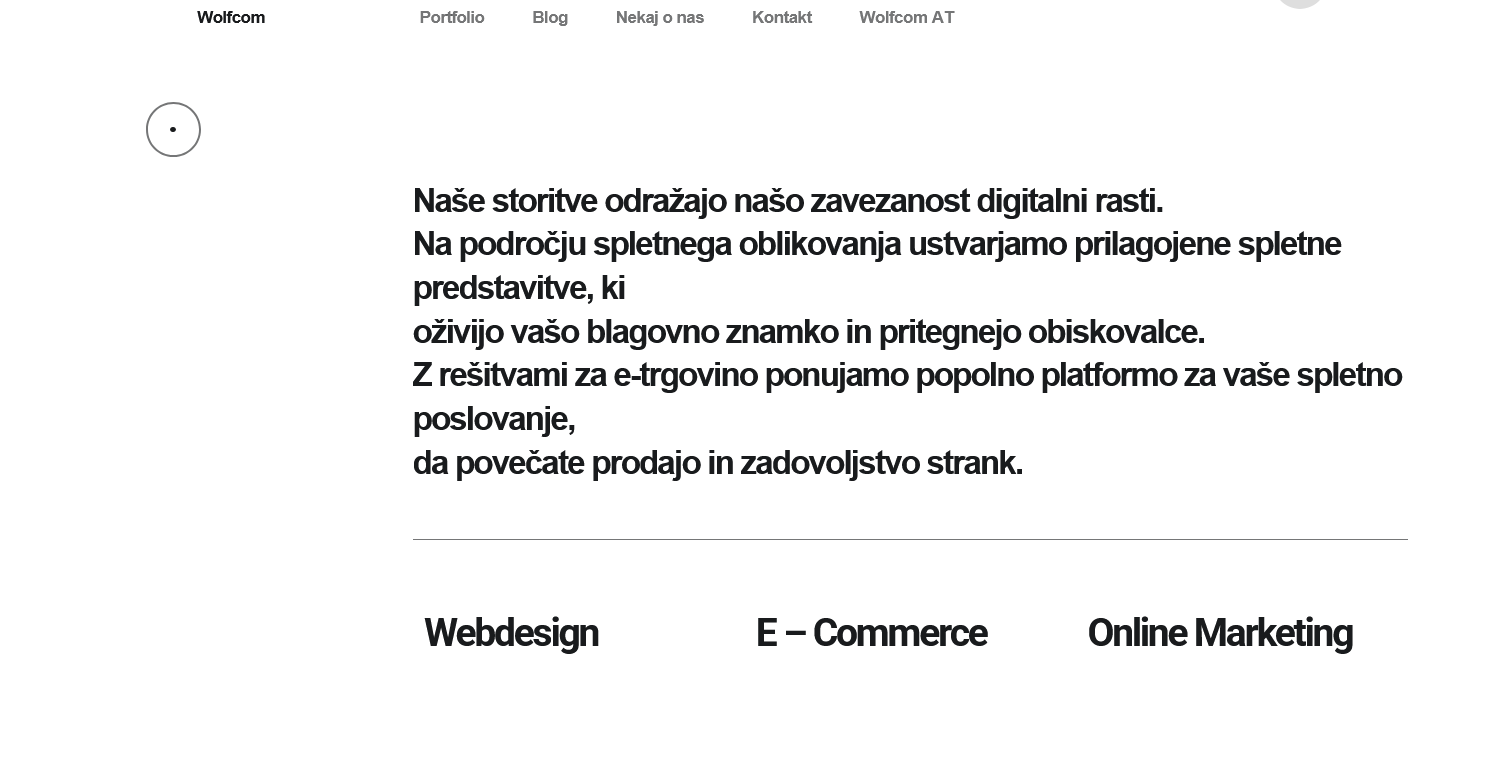 Screenshot wolfcom.si
