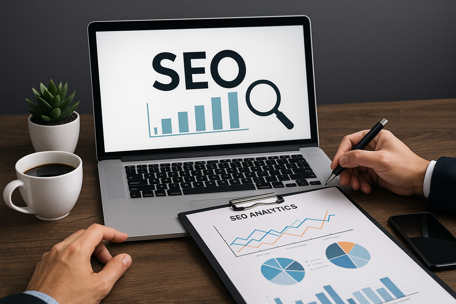 spletni marketing analiza seo graf