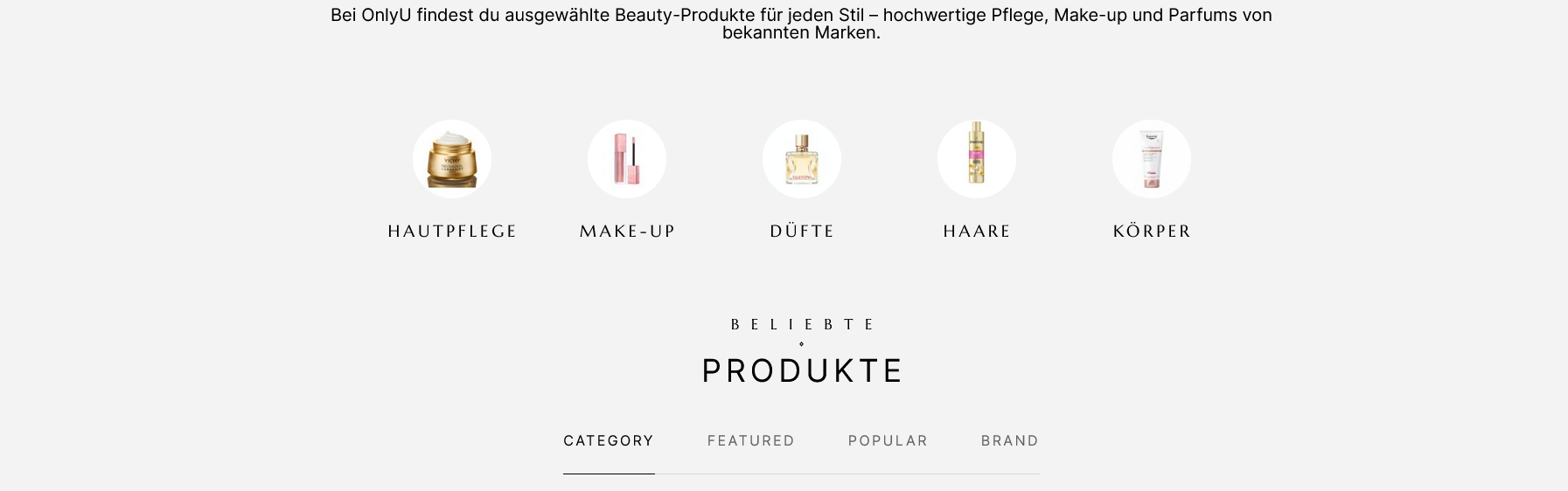 OnlyU spletna trgovina